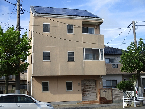 銚子市唐子町鉄骨３階建て住宅
